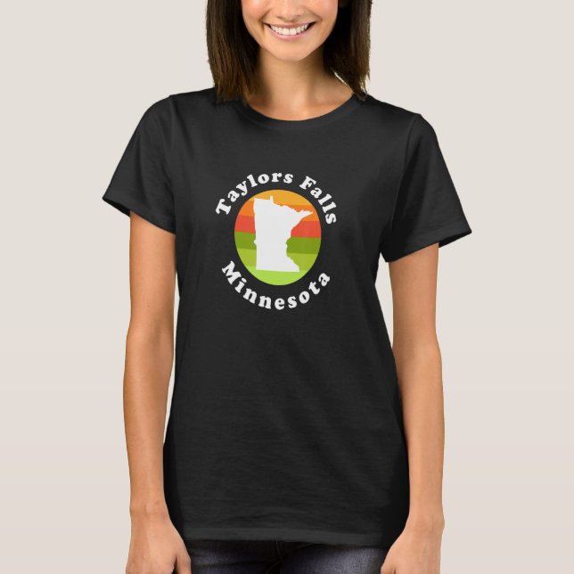 Taylors Falls Minnesota Outdoors Sunrise MN Souven T-Shirt (Front)