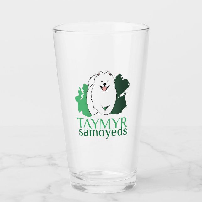 Taymyr Samoyeds logo Glass (Front)