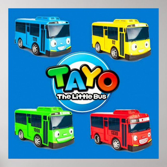 Tayo the Little Bus  Poster (Front)