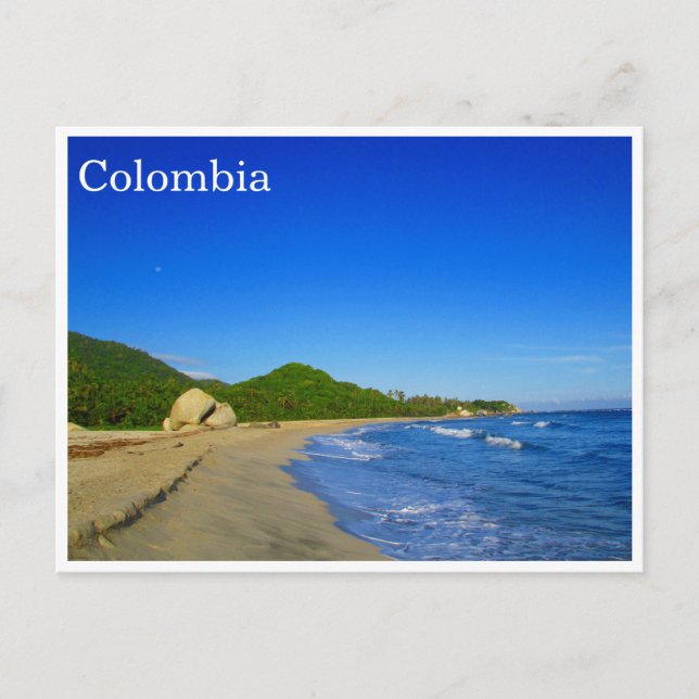 tayrona beach postcard (Front)