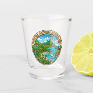 Tayrona National Natural Park Colombia Shot Glass