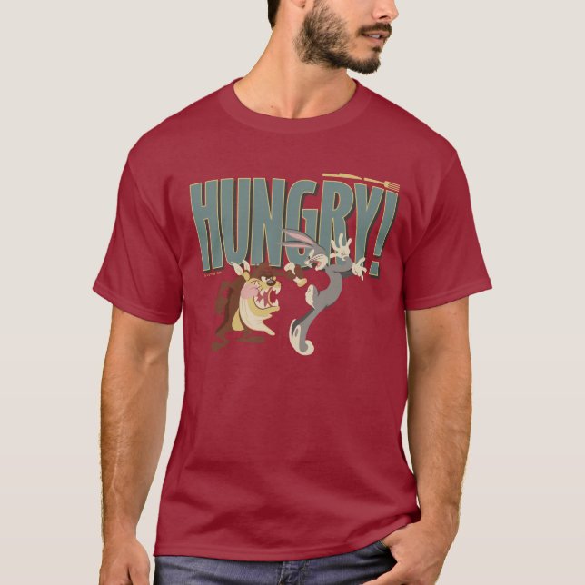 TAZ™ & BUGS BUNNY™ "Hungry" T-Shirt (Front)