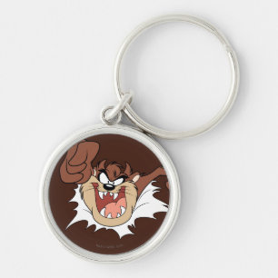 TAZ™ Bursting Through Page Key Ring