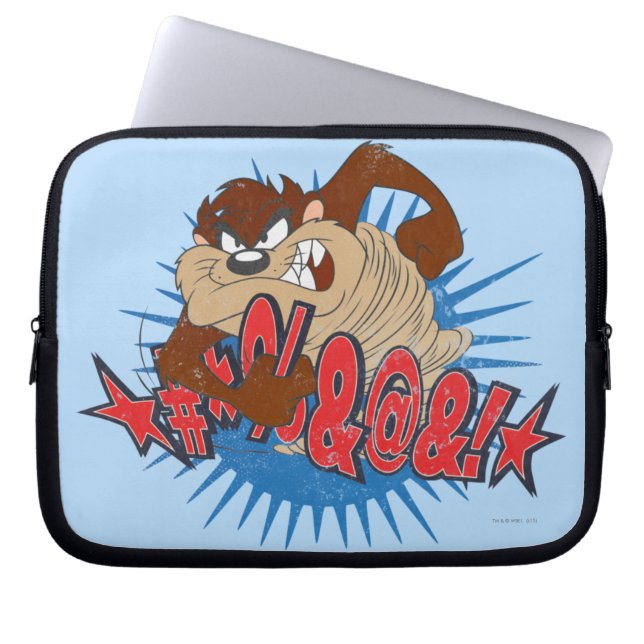 TAZ™ Censored Laptop Sleeve (Front)