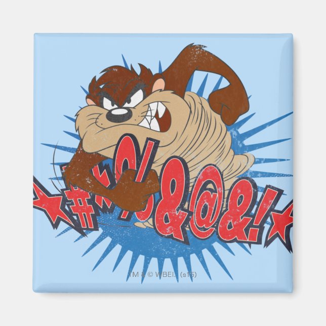 TAZ™ Censored Magnet (Front)