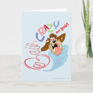 TAZ™ Crazy for you! Holiday Card