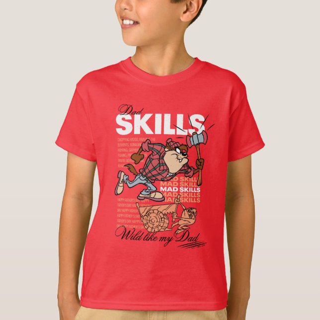 TAZ™ - Dad Skills T-Shirt (Front)