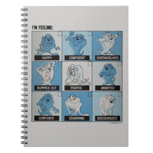 TAZ™ Emotion Checkbox Spiral Notebook