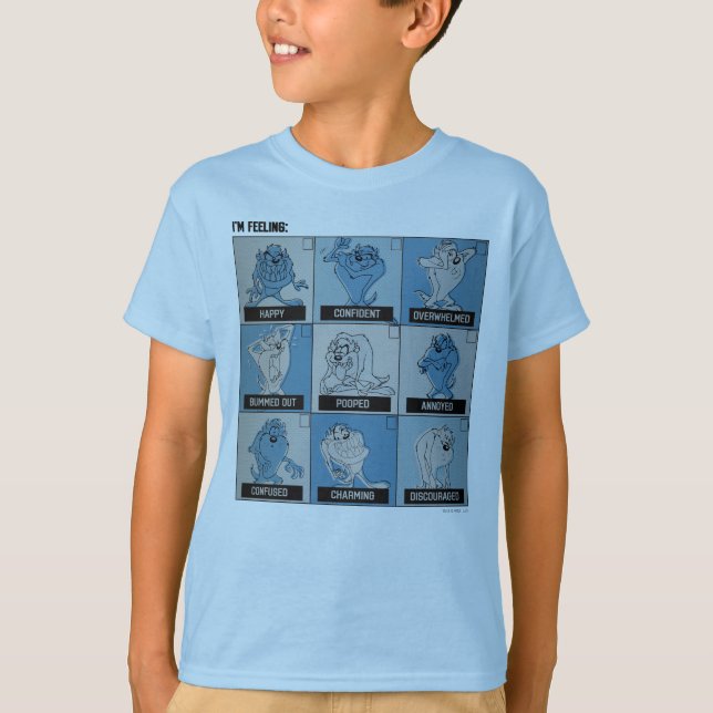 TAZ™ Emotion Checkbox T-Shirt (Front)