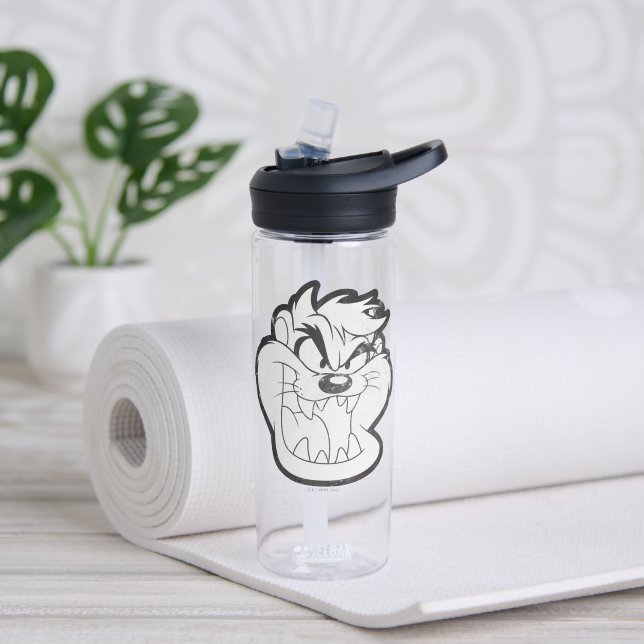 TAZ™ Evil Grin Badge Water Bottle (Yoga)