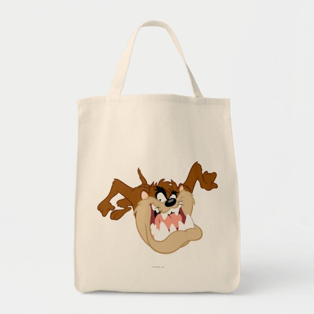 TAZ™ Evil Grin Tote Bag (Front)