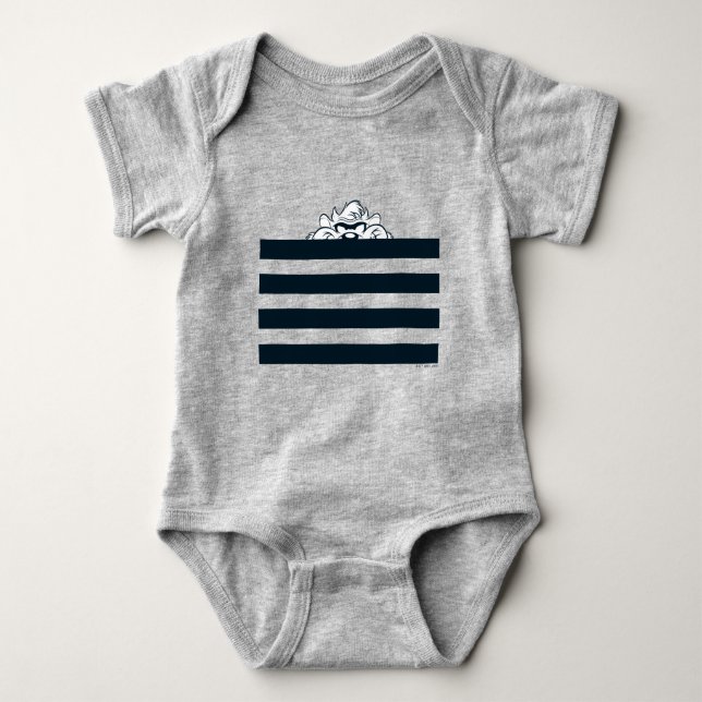 TAZ™ Hiding In Stripes Baby Bodysuit (Front)