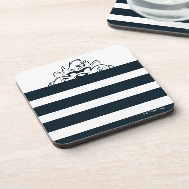 TAZ™ Hiding In Stripes Coaster (Left Side)