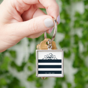 TAZ™ Hiding In Stripes Key Ring