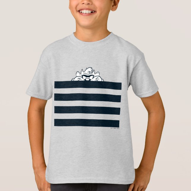 TAZ™ Hiding In Stripes T-Shirt (Front)