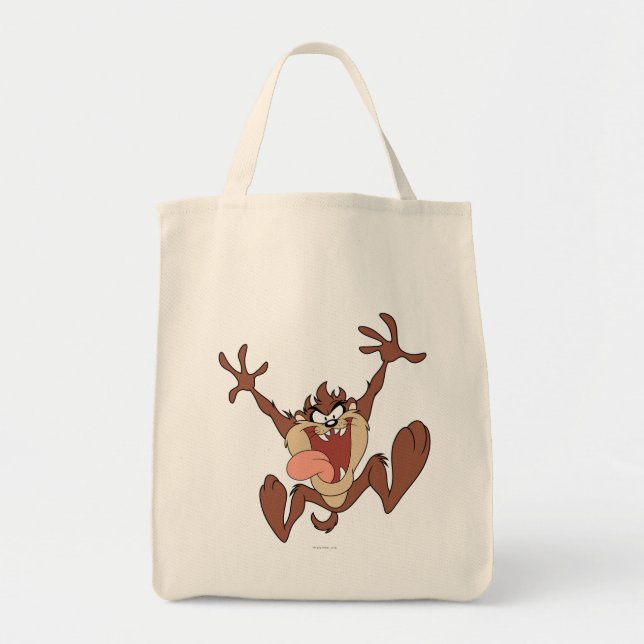 TAZ™ Leaping Tote Bag (Front)