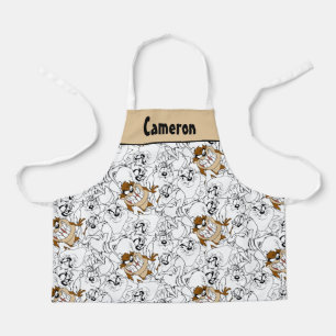 TAZ™ Line Art Colour Pop Pattern Apron