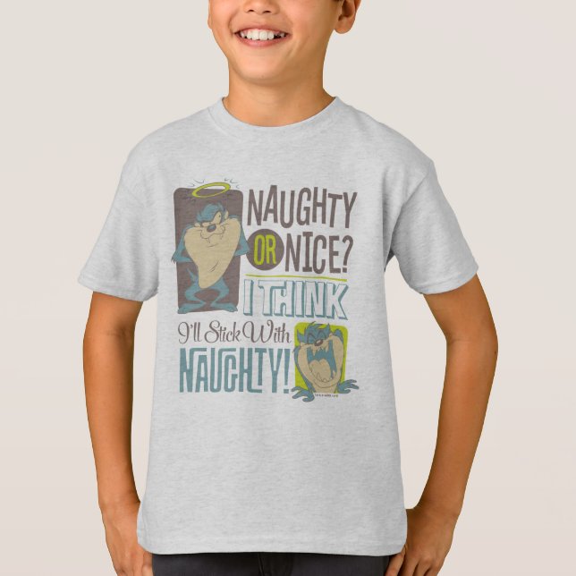 TAZ™- Naughty or Nice? T-Shirt (Front)