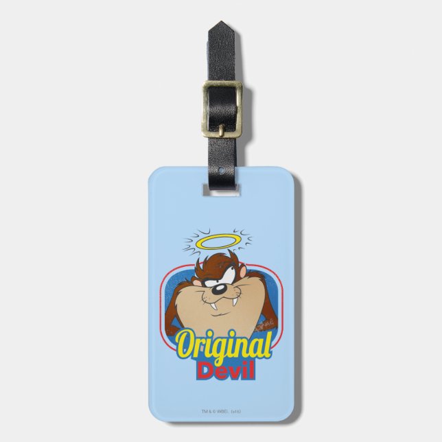 TAZ™ Original Devil Luggage Tag (Front Vertical)