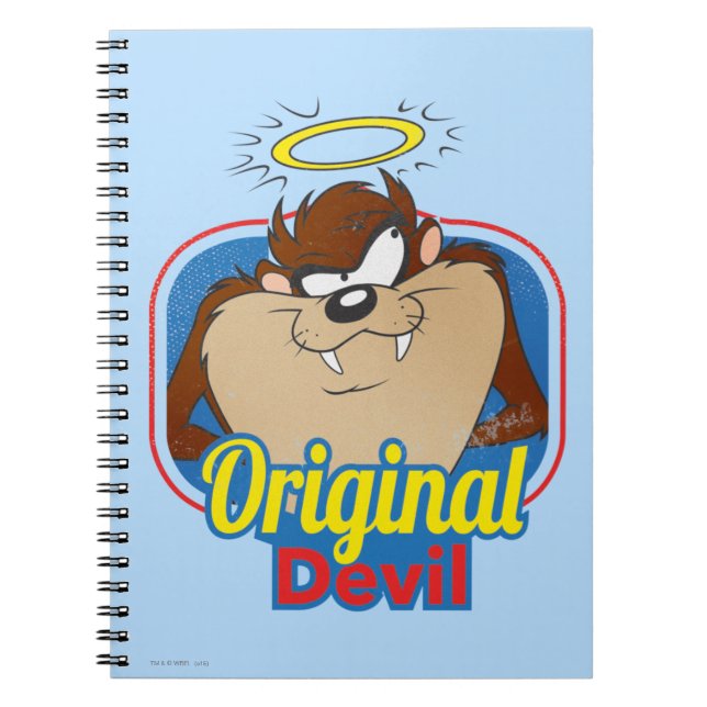 TAZ™ Original Devil Spiral Notebook (Front)