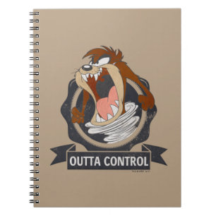 TAZ™ Outta Control Spiral Notebook