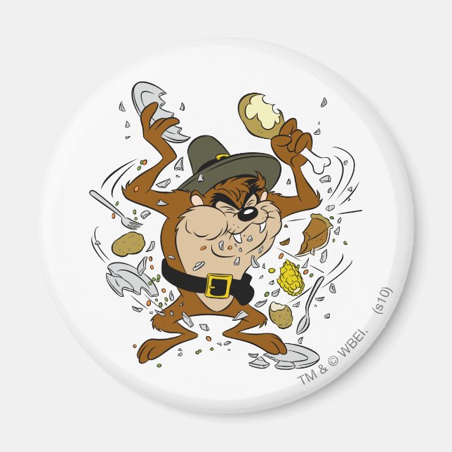 TAZ™ Ploughing Down Magnet (Front)