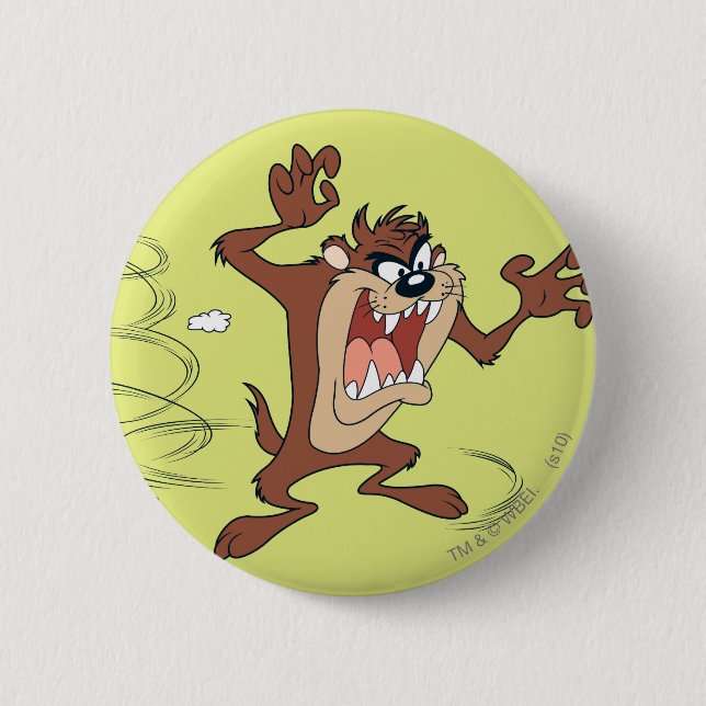TAZ™ posing 10 6 Cm Round Badge (Front)