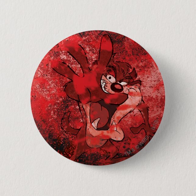 TAZ™ Sinister 6 Cm Round Badge (Front)