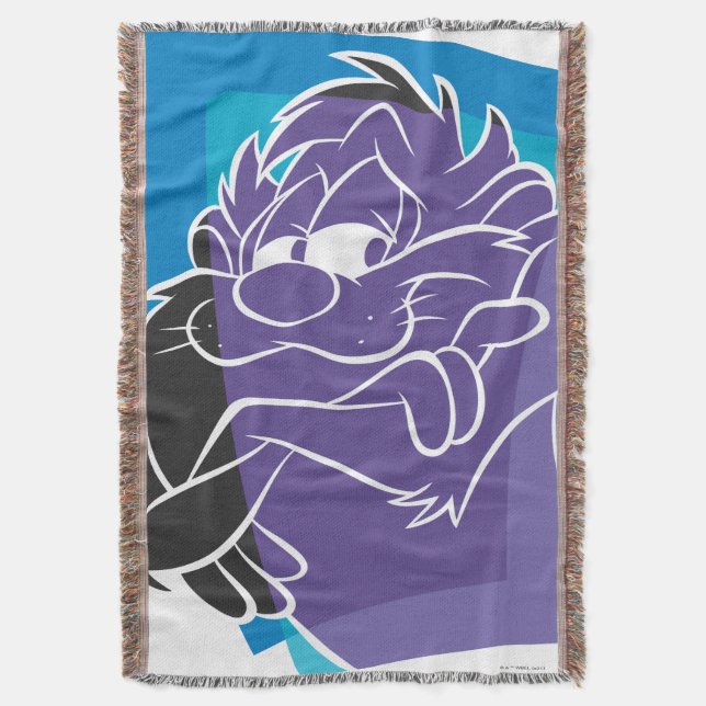 TAZ™ Smug Throw Blanket (Front Vertical)