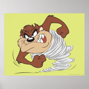 TAZ™ spinning fast Poster