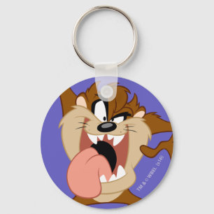 TAZ™   Sticking His Tongue Out Key Ring