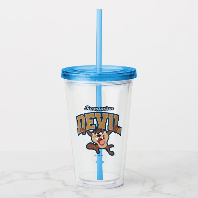 TAZ™ Tasmanian Devil Patch Acrylic Tumbler (Front)