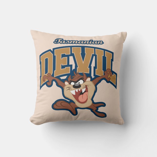 TAZ™ Tasmanian Devil Patch Cushion (Front)