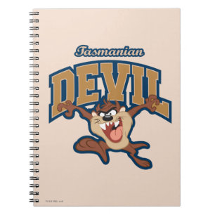 TAZ™ Tasmanian Devil Patch Spiral Notebook