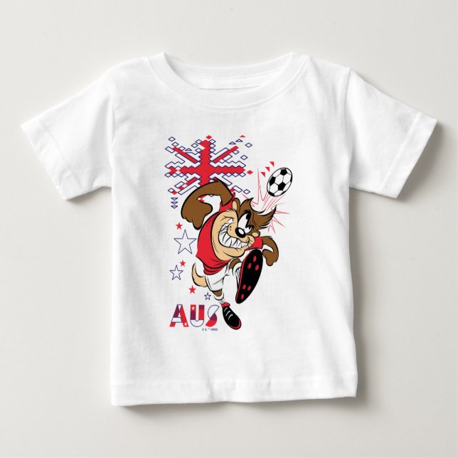 TAZ™ Team Australia Soccer Grahic Baby T-Shirt (Front)