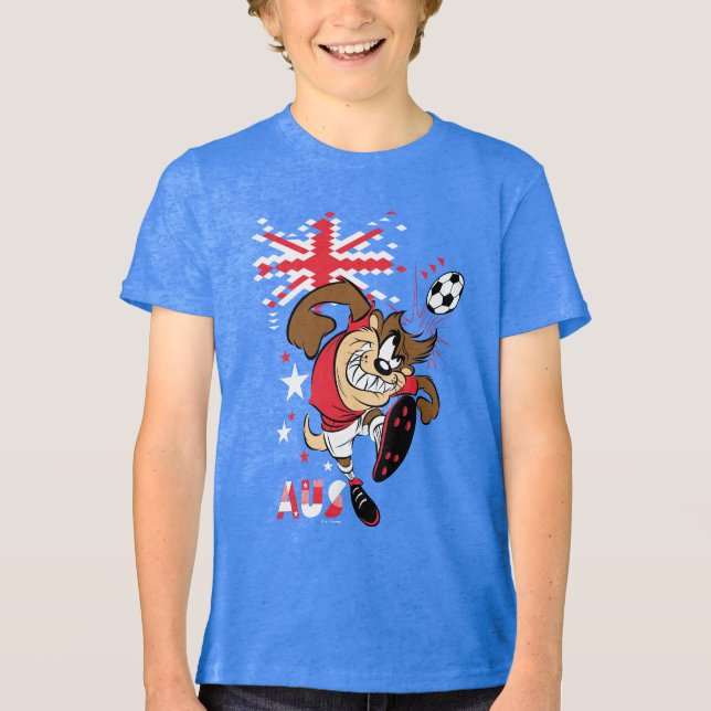 TAZ™ Team Australia Soccer Grahic Tri-Blend Shirt (Front)