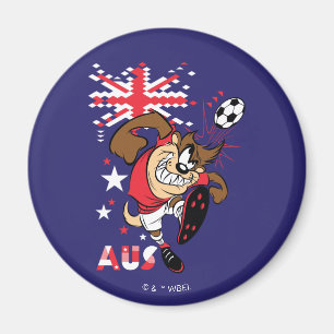 TAZ™ Team Australia Soccer Graphic Magnet