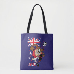 TAZ™ Team Australia Soccer Graphic Tote Bag