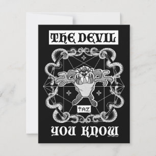 TAZ™ The Devil You Know Card