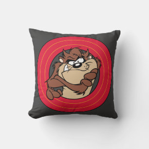 TAZ™ Through LOONEY TUNES™ Circles Cushion