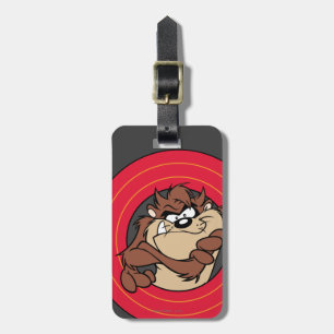 TAZ™ Through LOONEY TUNES™ Circles Luggage Tag