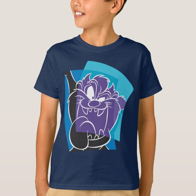 TAZ™ Tongue Out Stylised T-Shirt (Front)