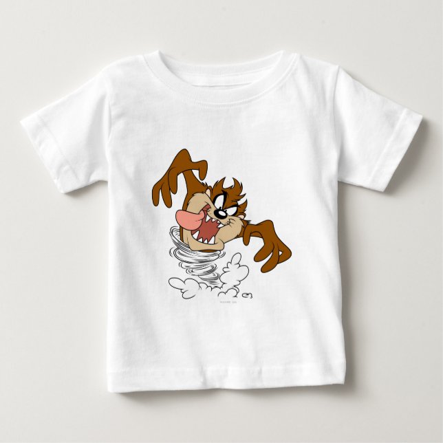 TAZ™ Whirling Tornado Baby T-Shirt (Front)