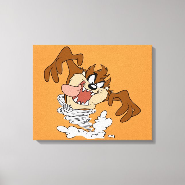 TAZ™ Whirling Tornado Canvas Print (Front)