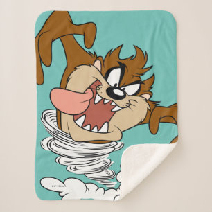 TAZ™ Whirling Tornado Sherpa Blanket