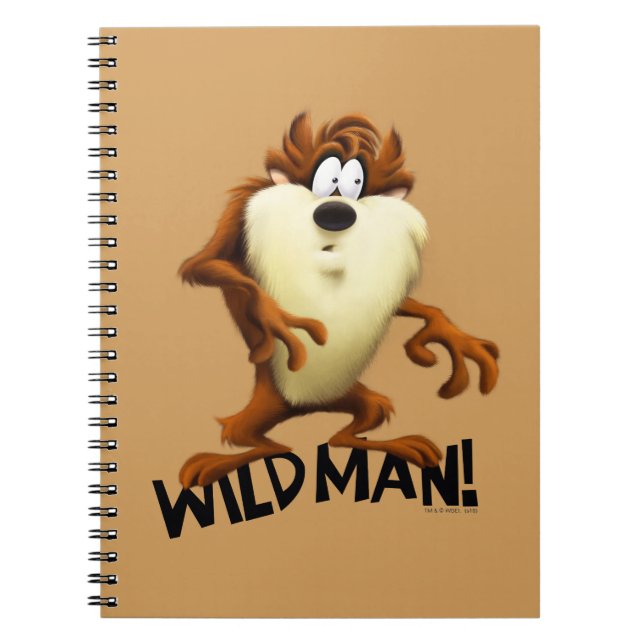 TAZ™- Wild Man Spiral Notebook (Front)
