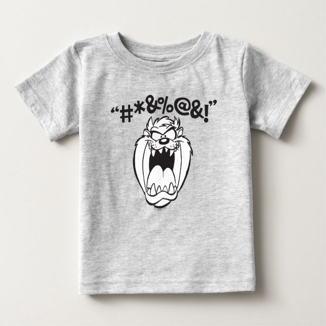 TAZ™ Yelling Expletives Baby T-Shirt (Front)