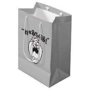 TAZ™ Yelling Expletives Medium Gift Bag