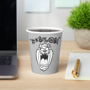 TAZ™ Yelling Expletives Paper Cups