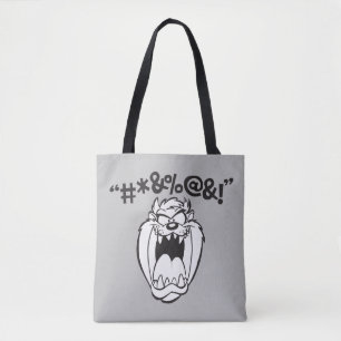 TAZ™ Yelling Expletives Tote Bag